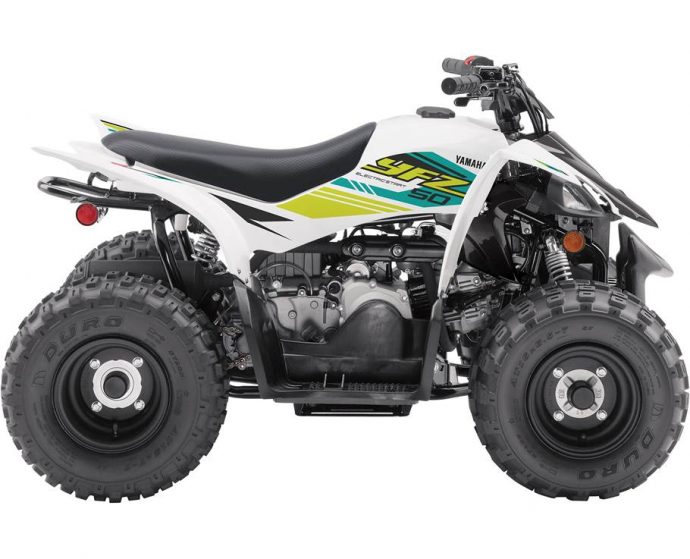 2021 Yamaha YFZ50 WHITE