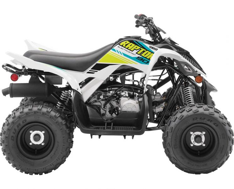 2021 Yamaha RAPTOR 90 WHITE